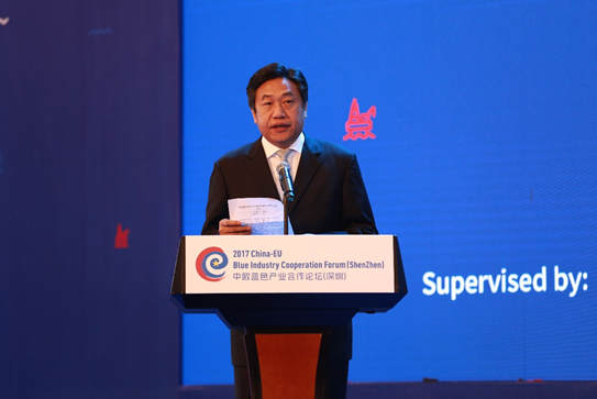 Deng Haiguang ,Deputy Governor of Guangdong Province, delivered a speech at the opening ceremony of the forum